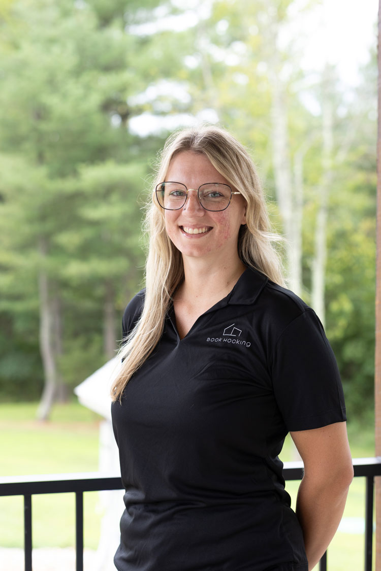 Staff member Amber Sholl