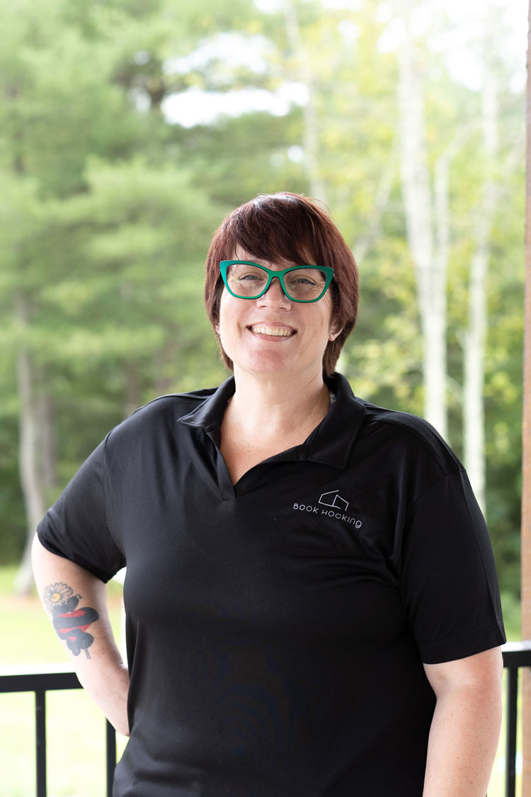 Staff member Rachel Gillilan