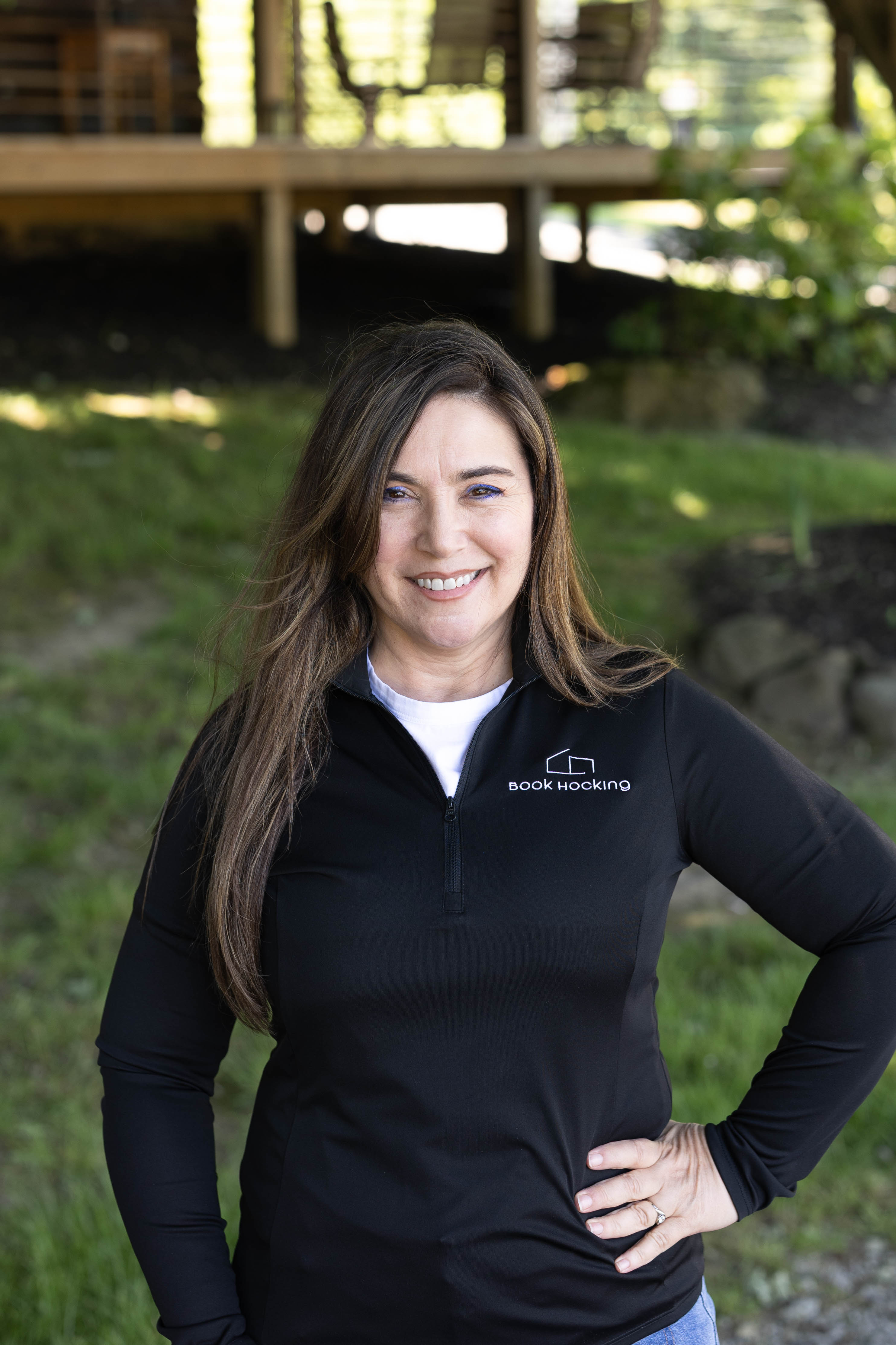 Staff member Lisa Hunt