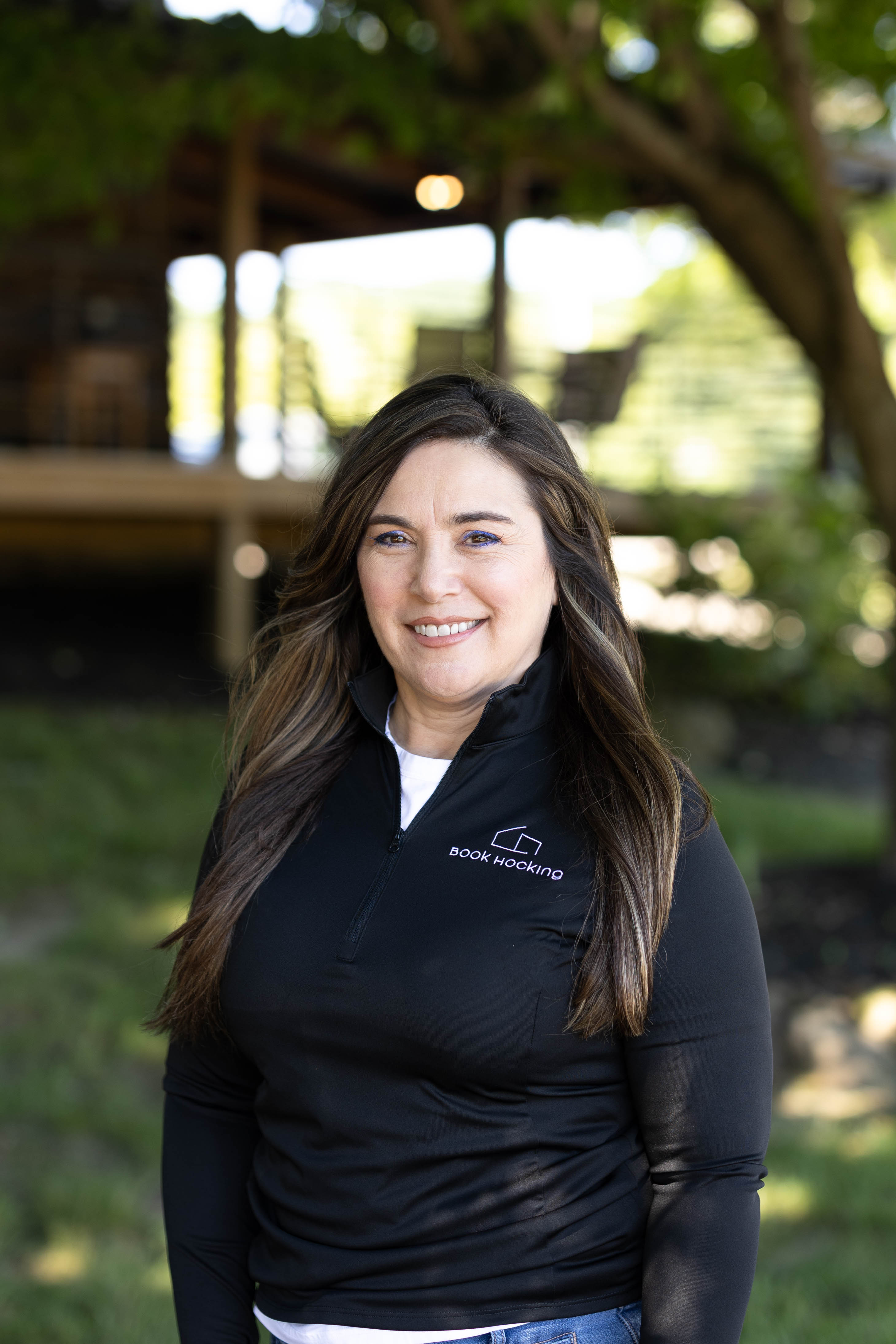 Staff member Lisa Hunt